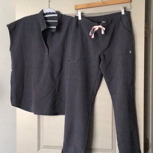 Figs Charcoal Grey Scrubs